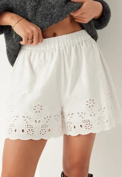 Embroidered Shorts