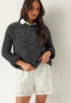 Embroidered Shorts
