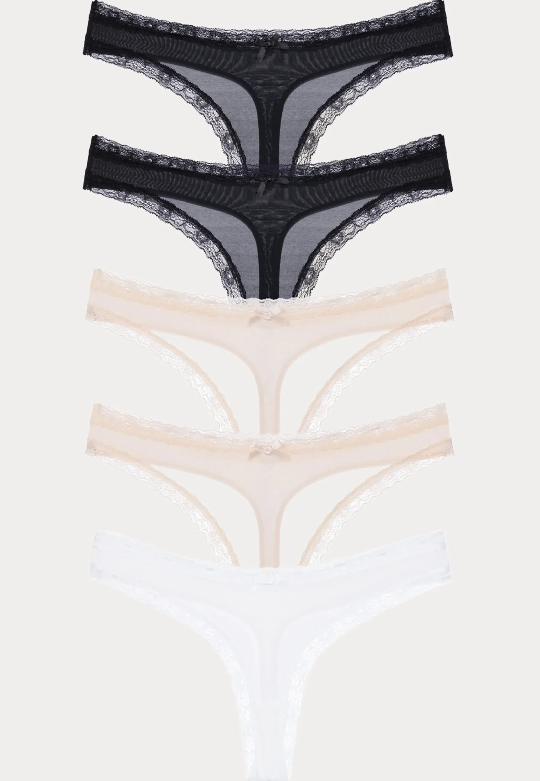 Essential Microfibre Thong 5-pack