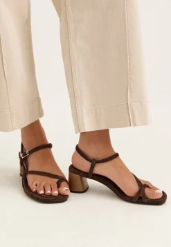 Evie Suede Sandal