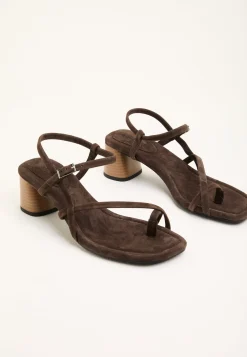 Evie Suede Sandal