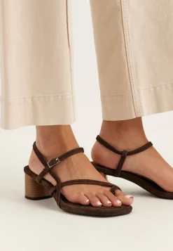 Evie Suede Sandal
