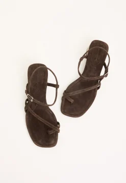 Evie Suede Sandal