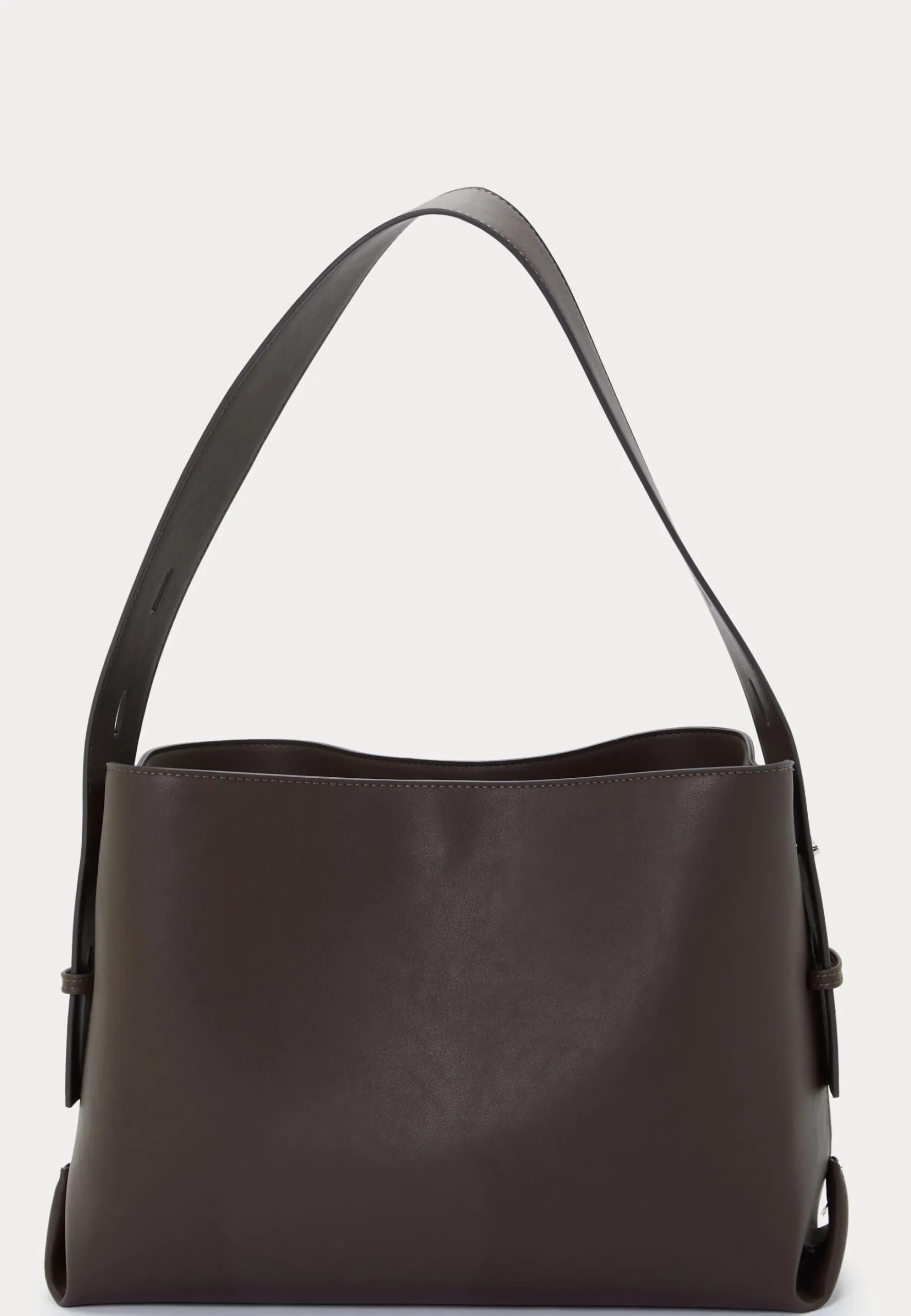 Faux Leather Tote Bag