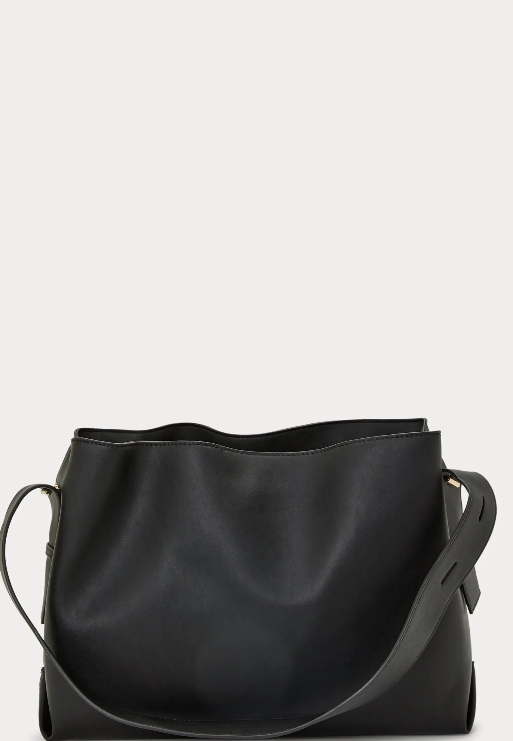 Faux Leather Tote Bag