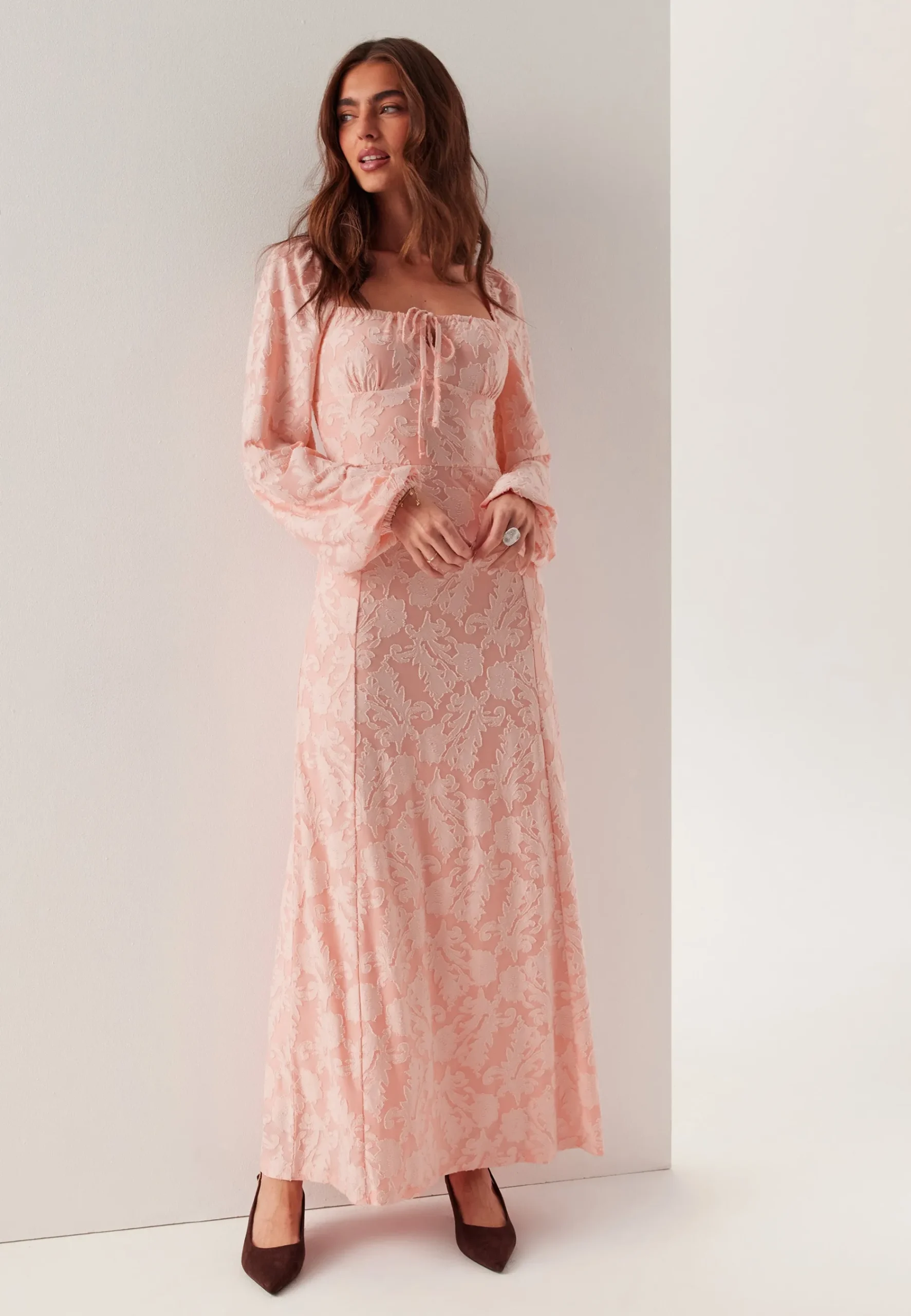 Floral Structure Dress