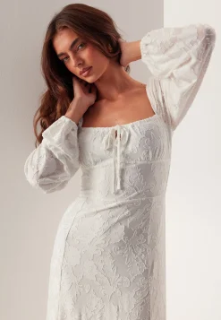 Floral Structure Dress