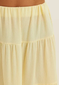 Flounce Maxi Skirt