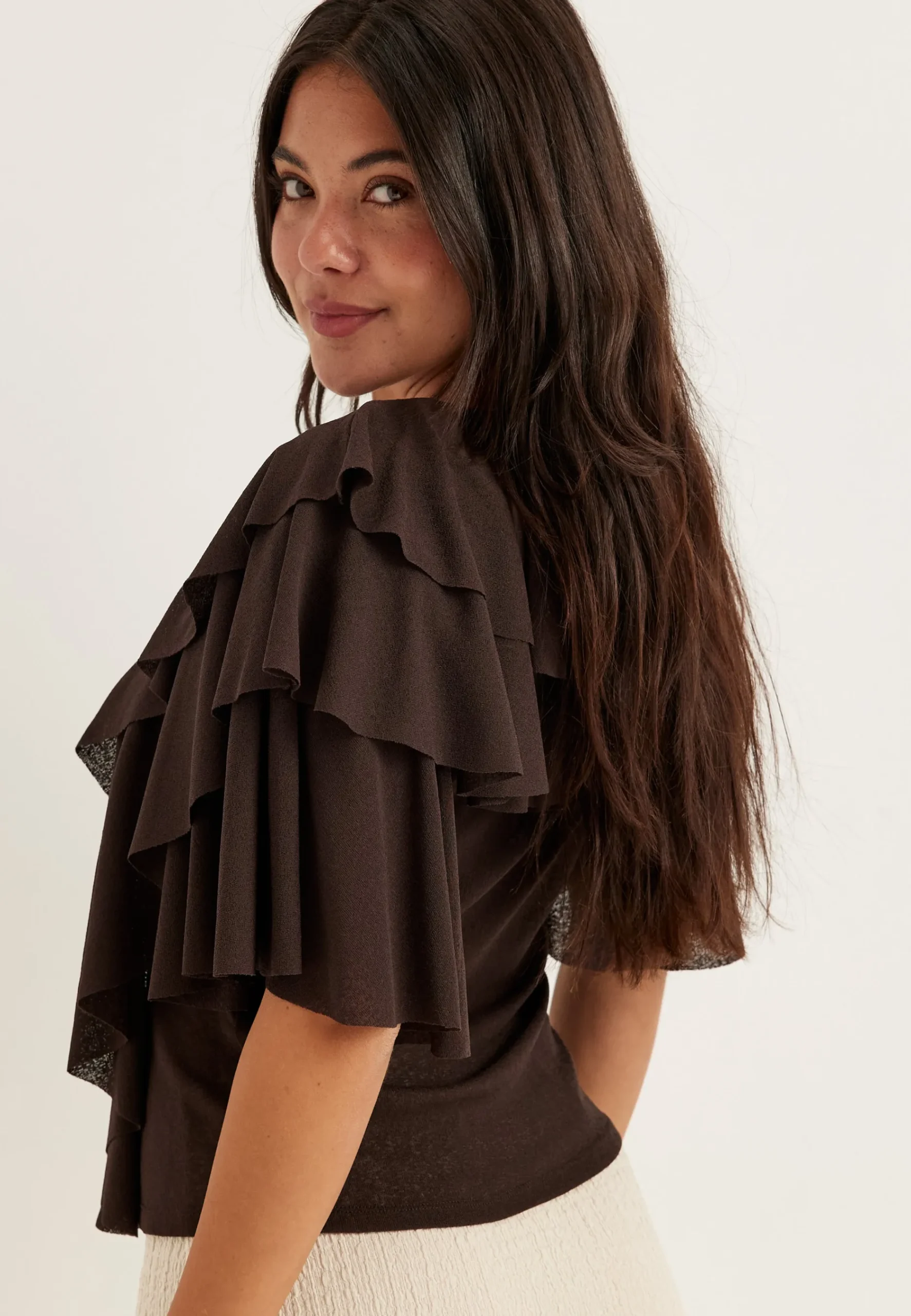 Flounce Top