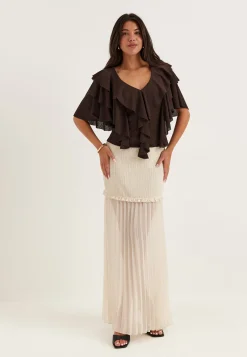 Flounce Top