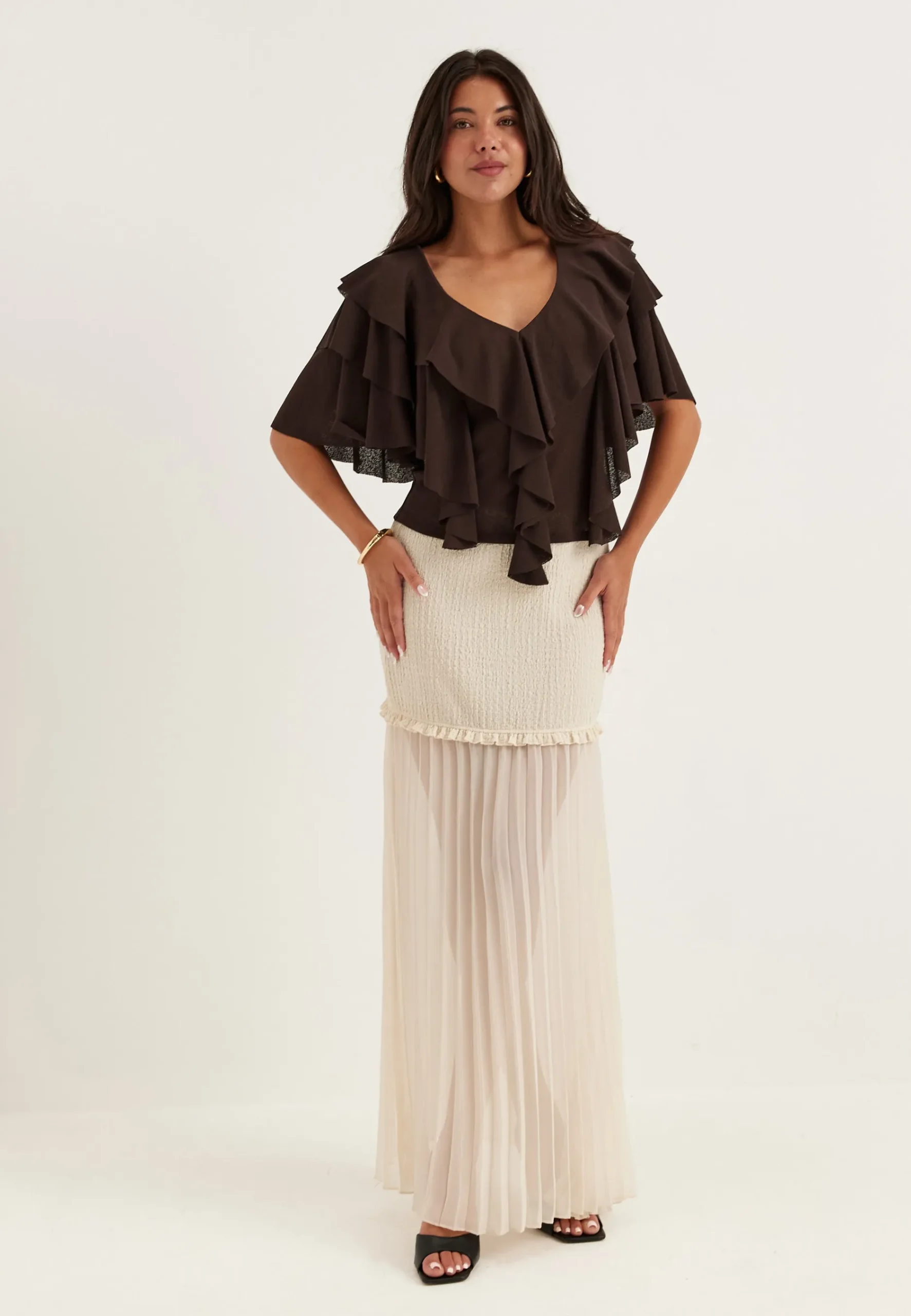 Flounce Top