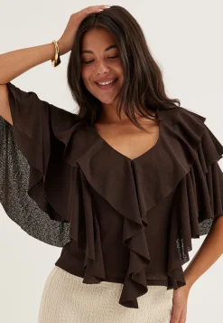 Flounce Top