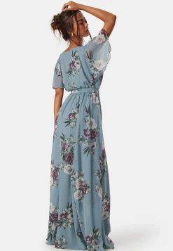 Flutter Floral Maxi Dress