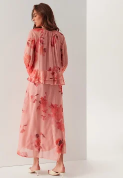 Frill Chiffon Dress