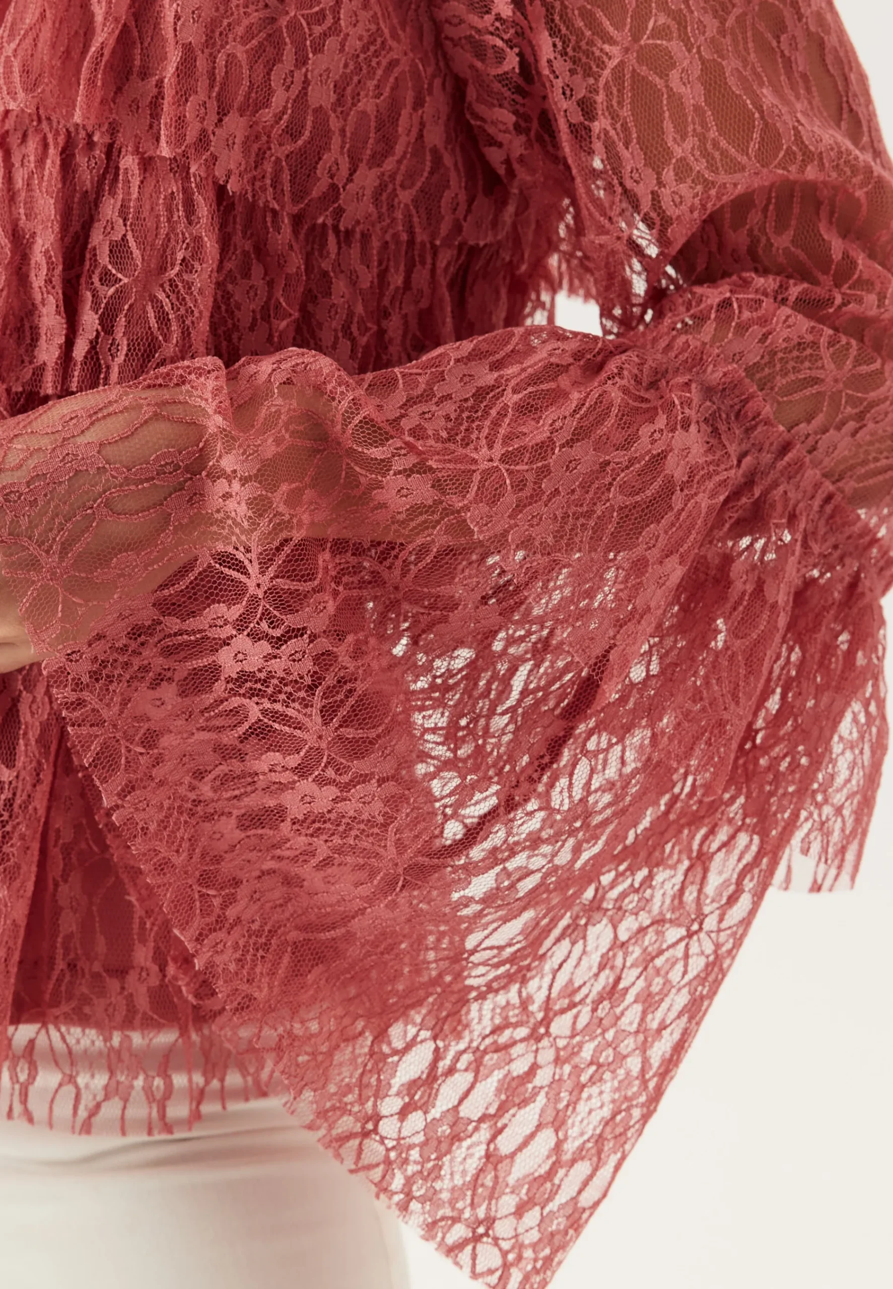 Frill Lace Blouse