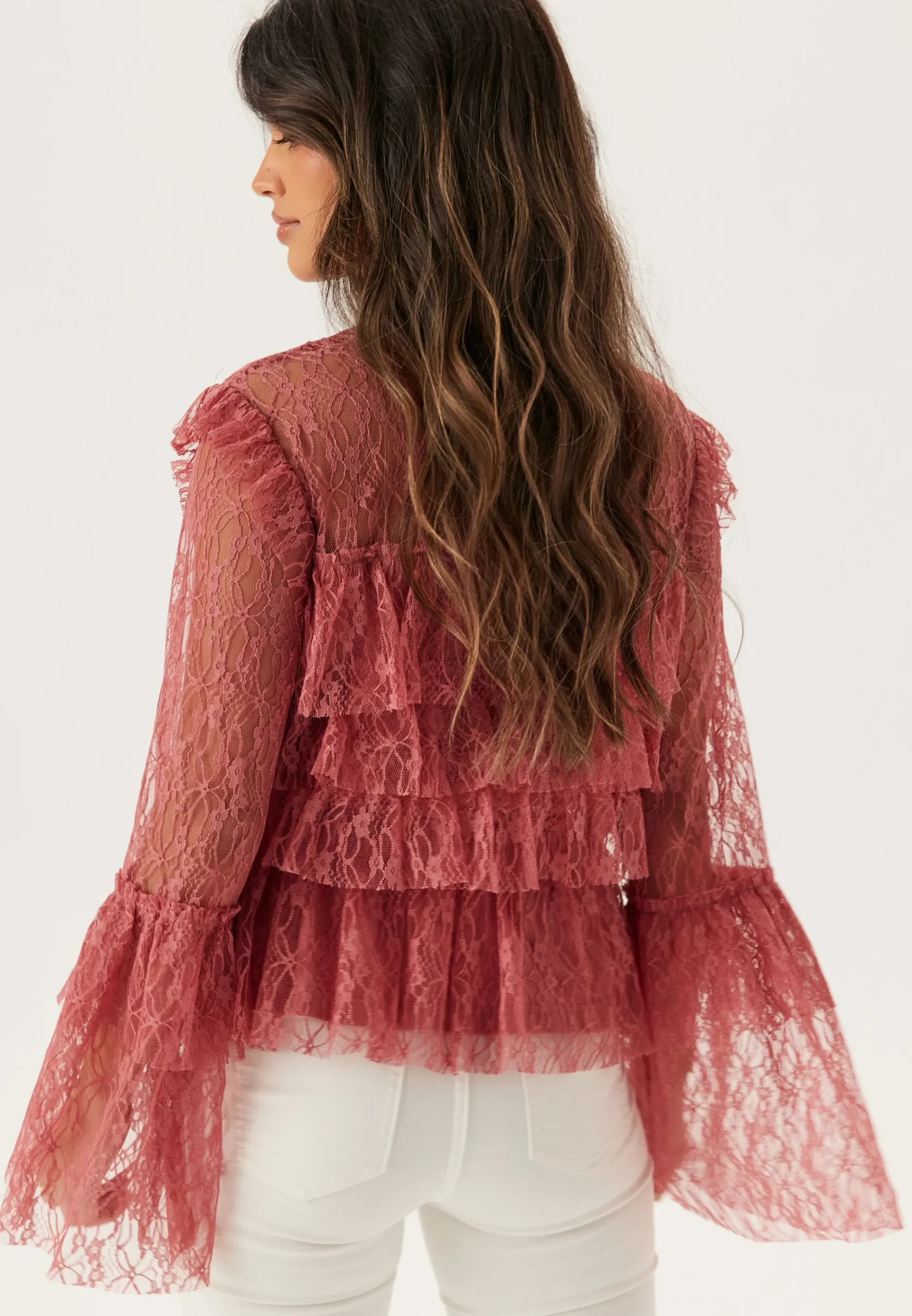 Frill Lace Blouse
