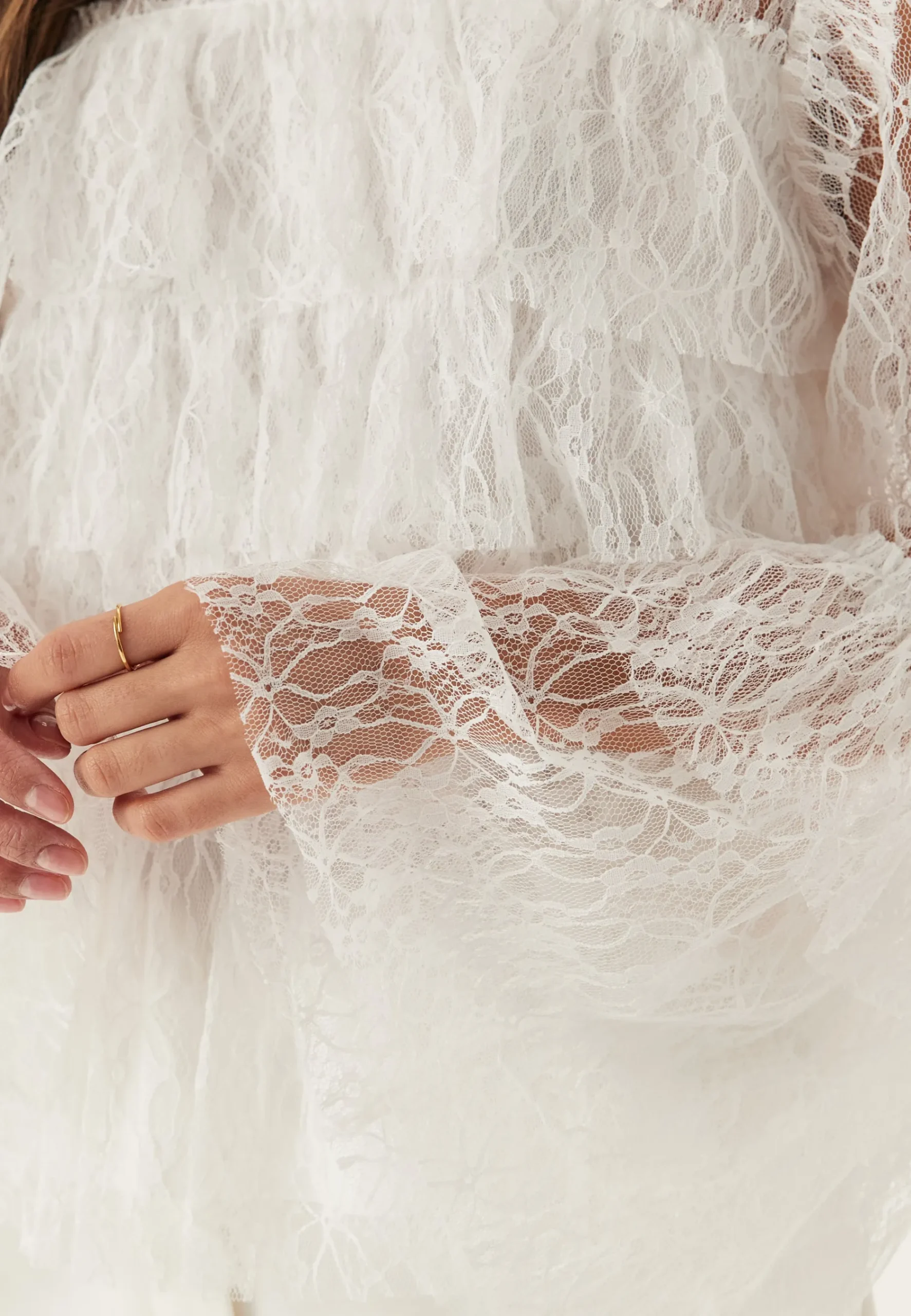 Frill Lace Blouse