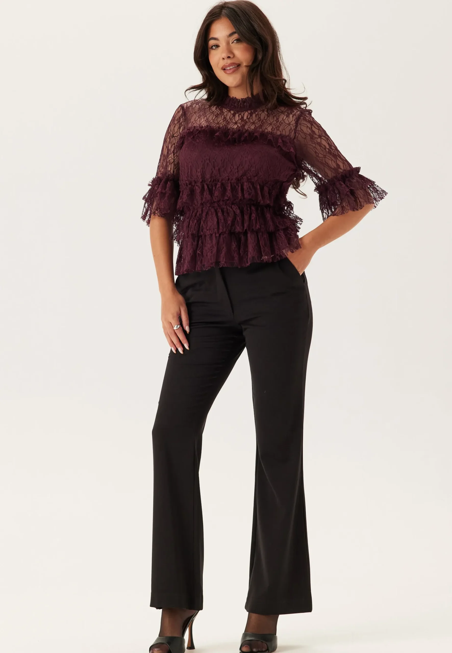 Frill Lace Blouse