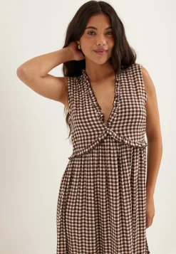 Frill Maxi Dress