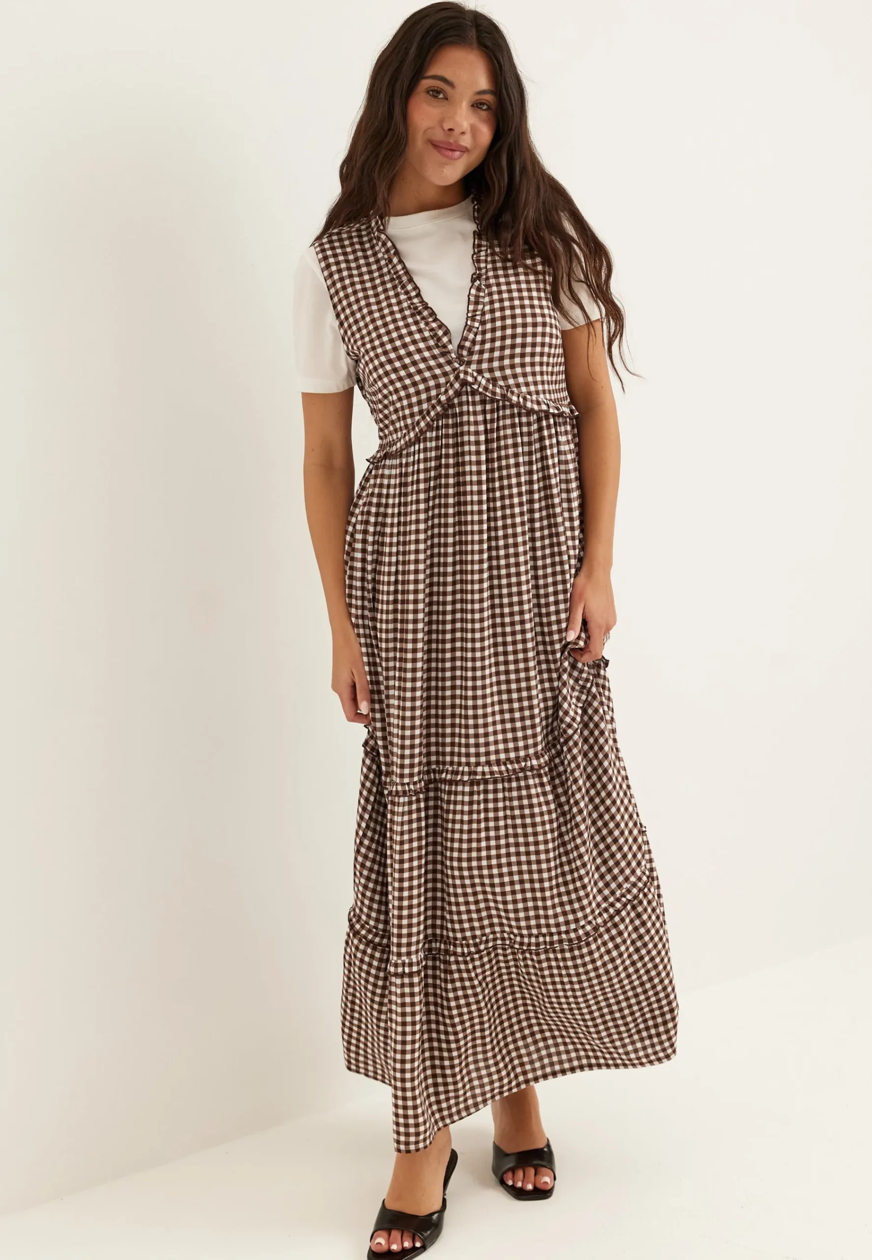 Frill Maxi Dress