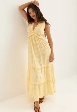 Frill Maxi Dress