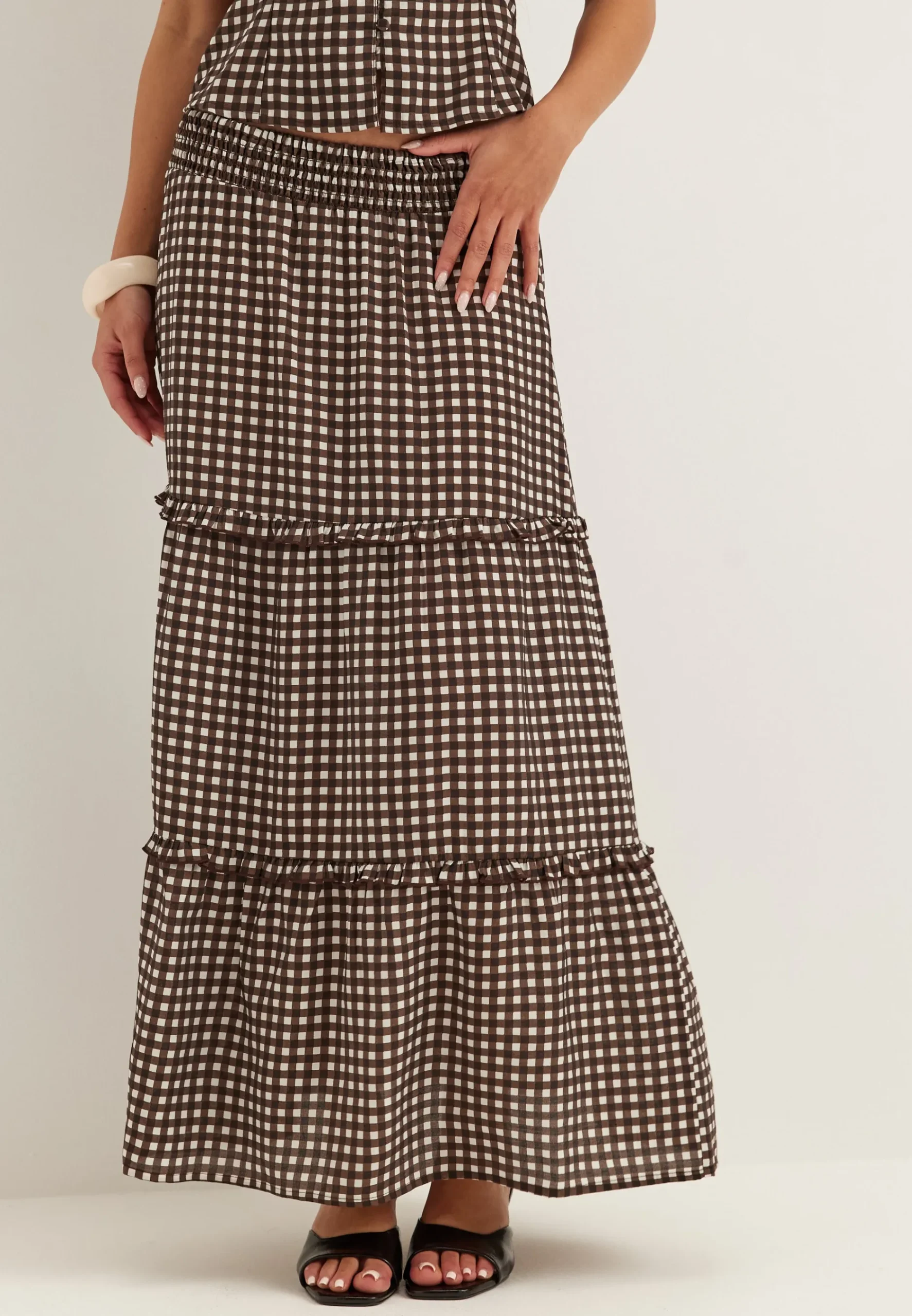 Frill Maxi Skirt
