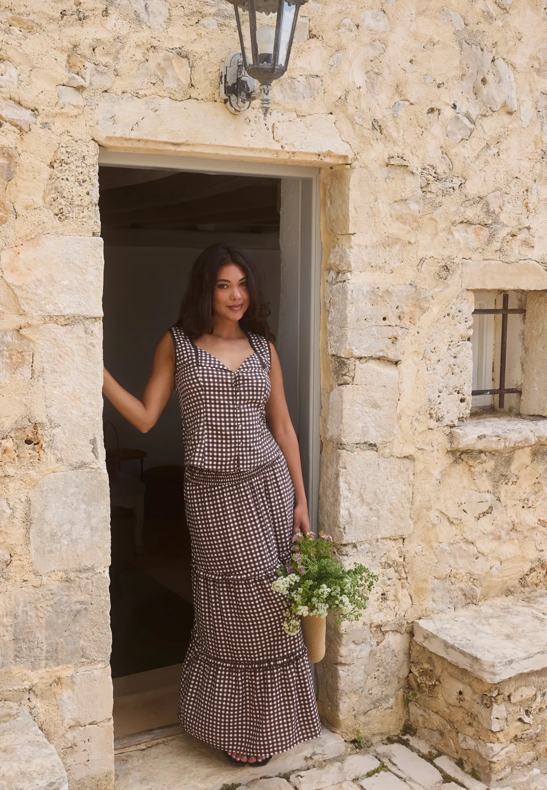 Frill Maxi Skirt