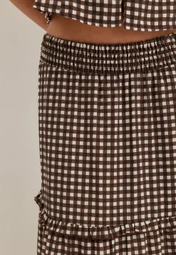 Frill Maxi Skirt