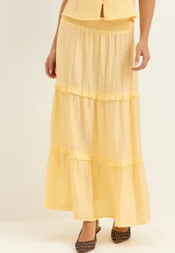Frill Maxi Skirt