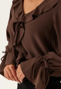Frill Tie Blouse