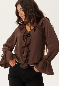 Frill Tie Blouse