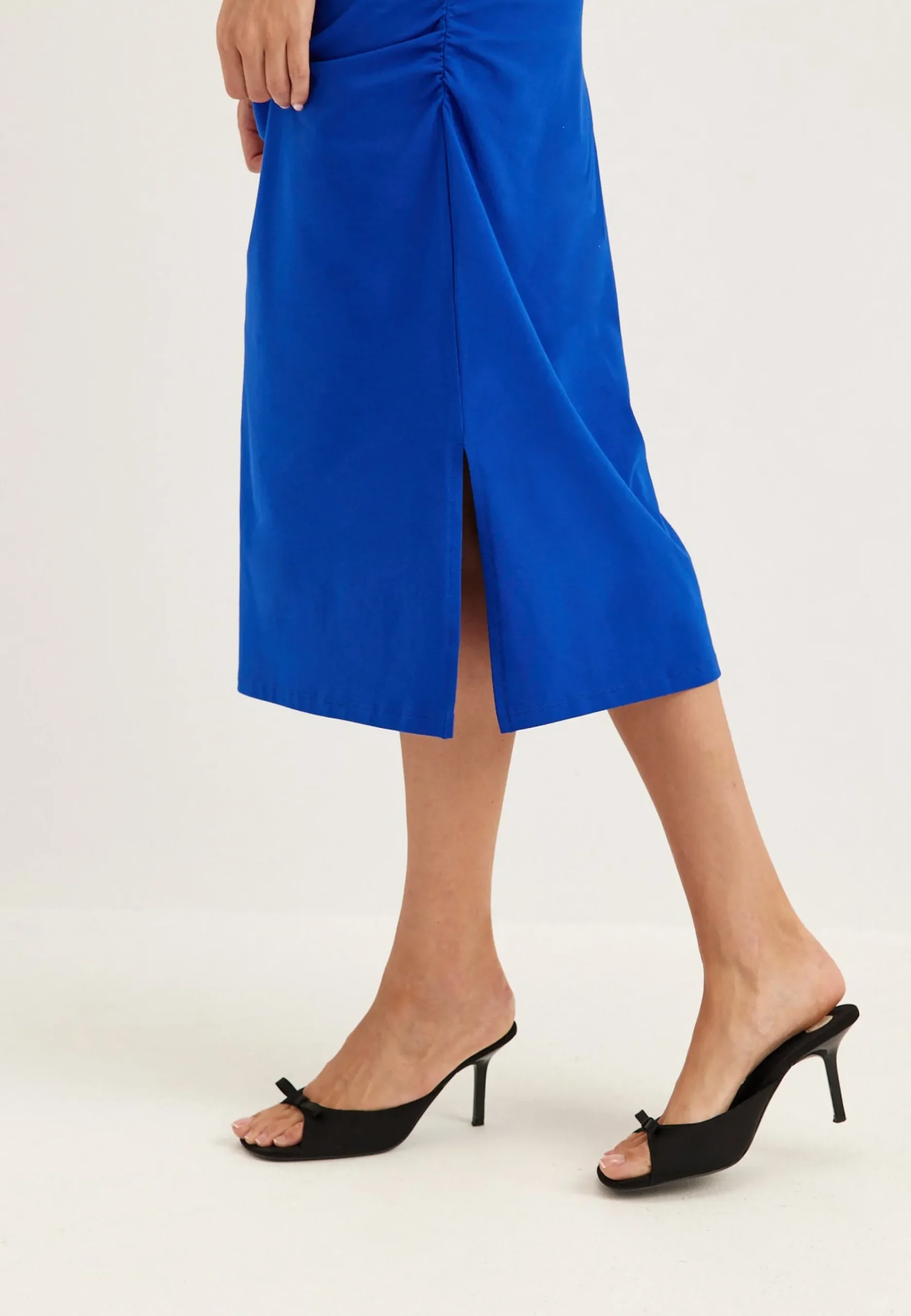 Gathered T-Shirt Dress