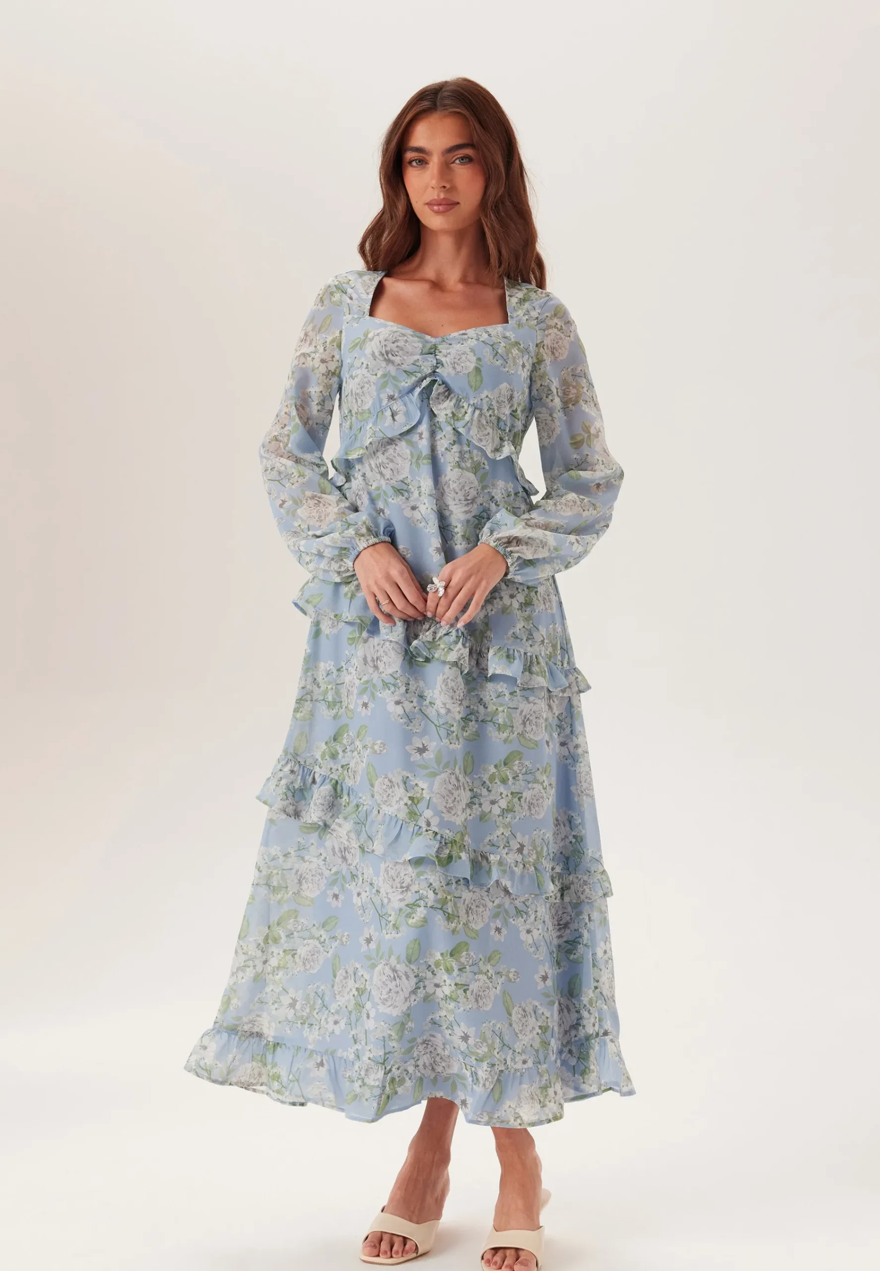 Georgette Frill Dress