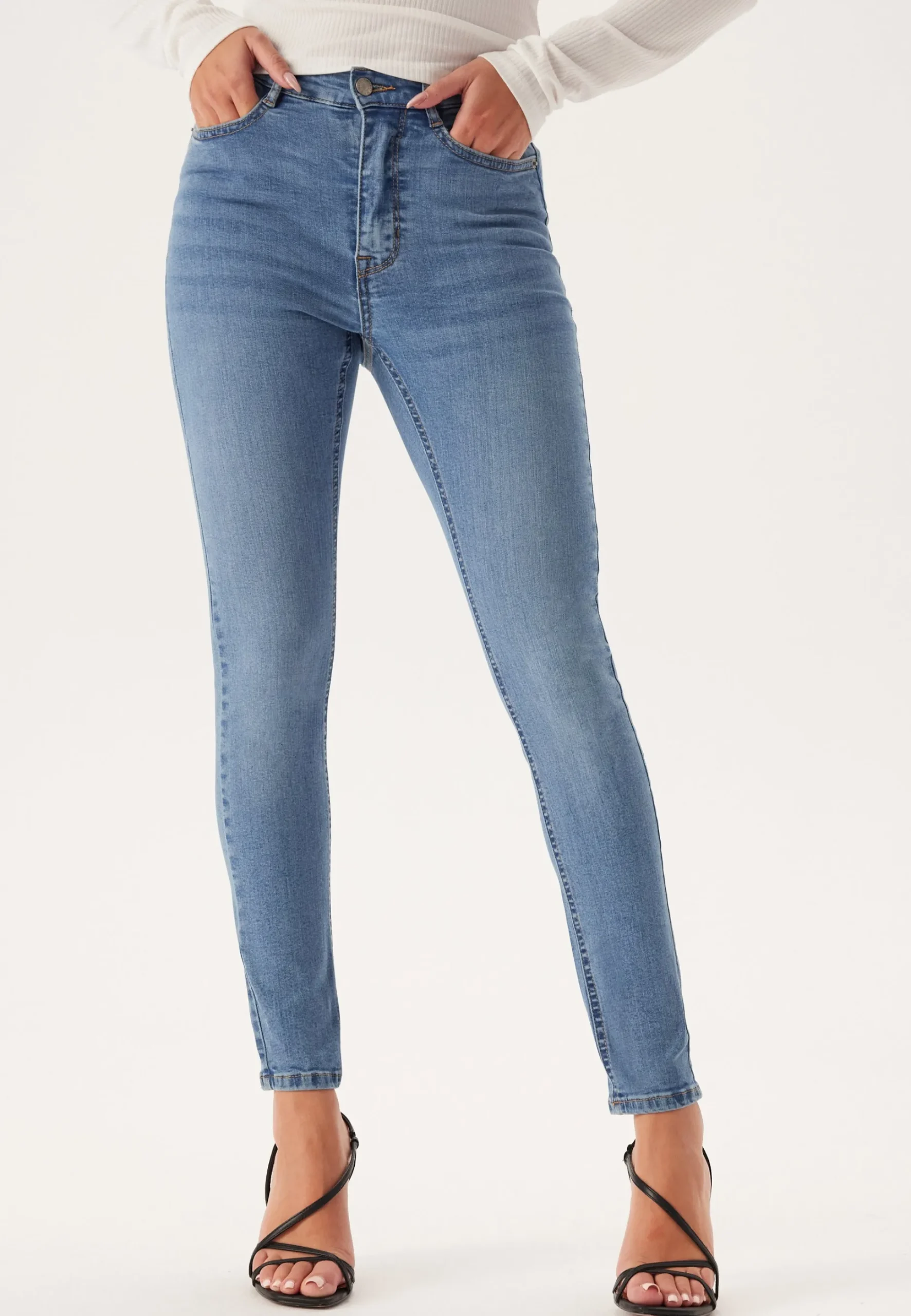 High Ankle Superstretch Jeans
