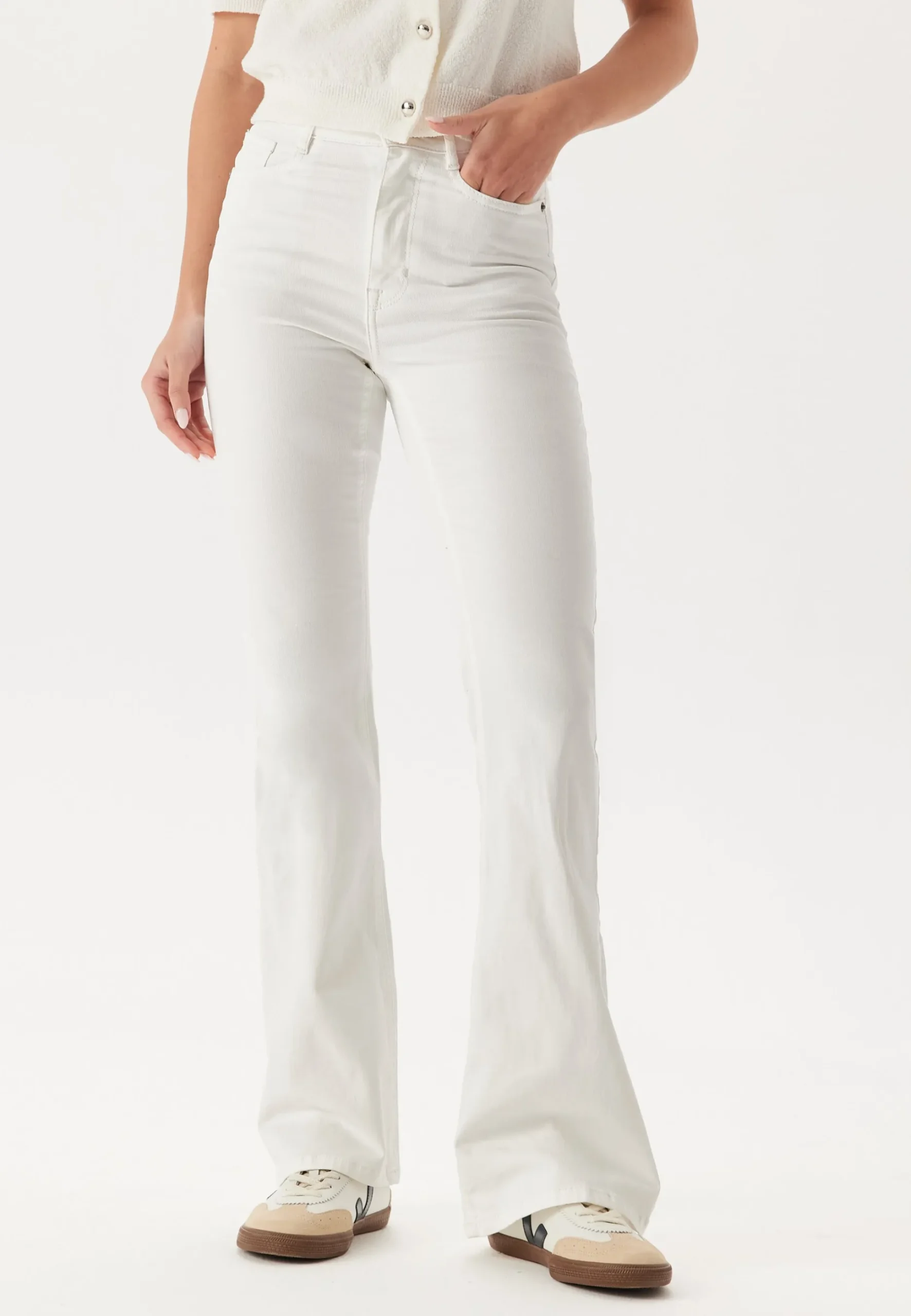 High Flare Superstretch Jeans