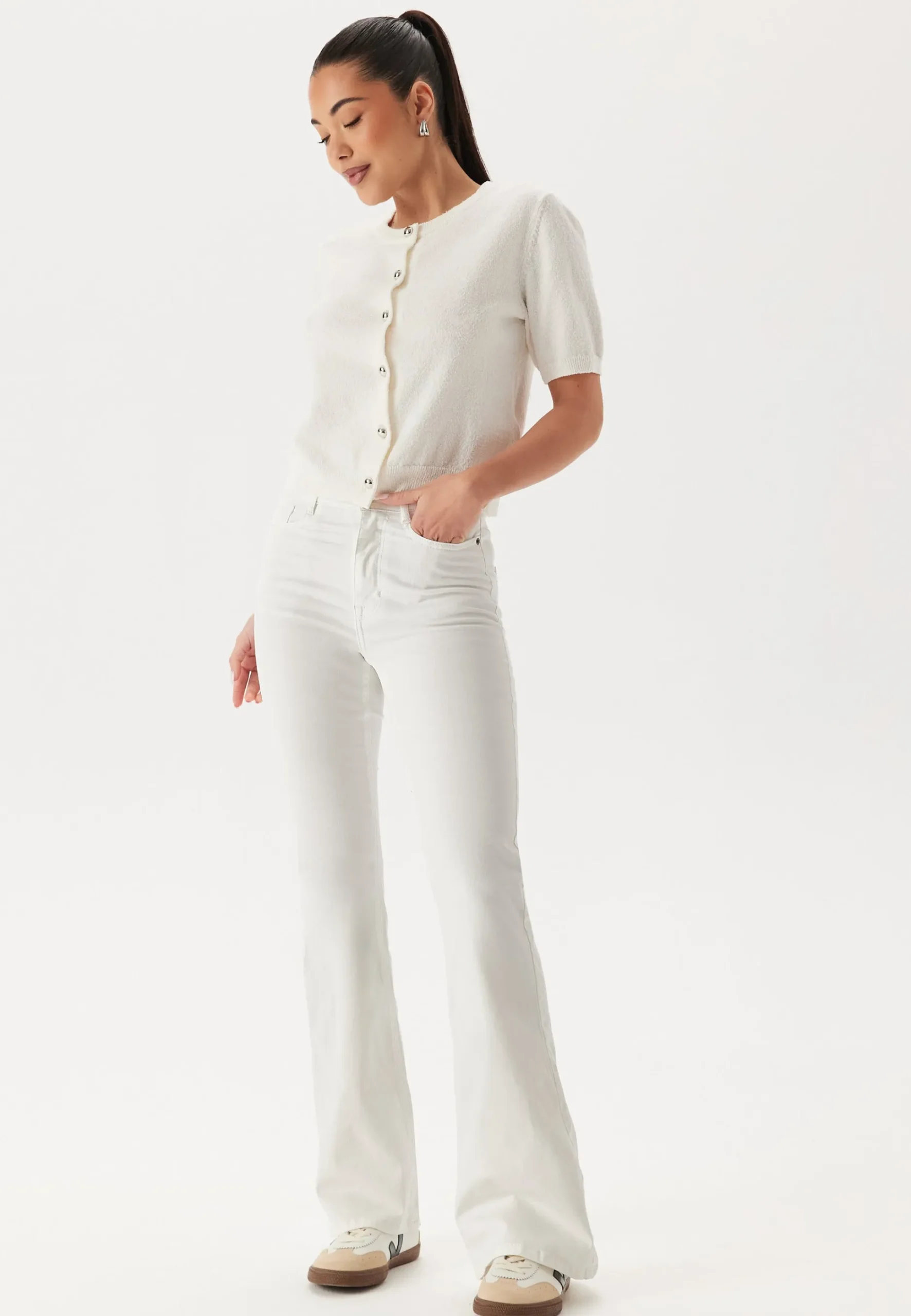 High Flare Superstretch Jeans
