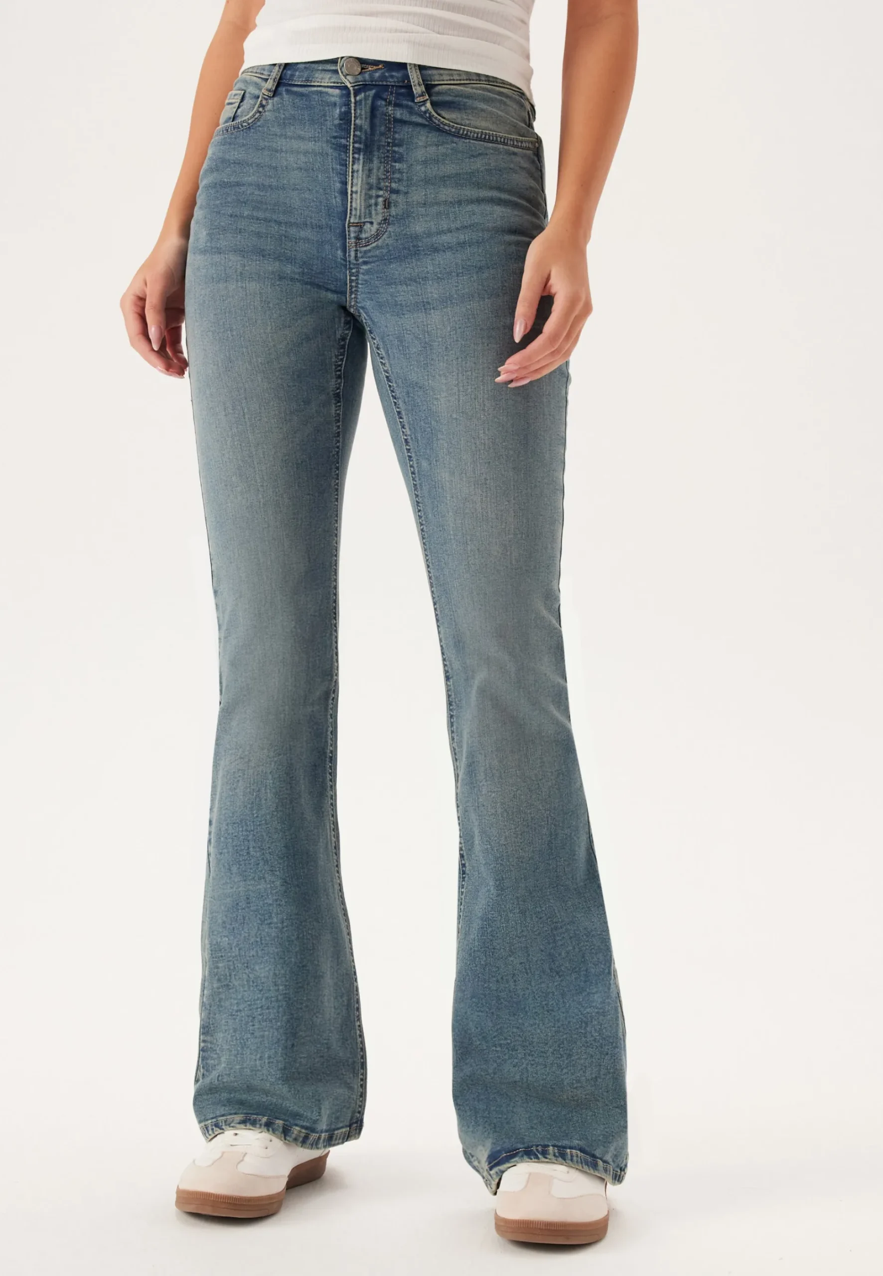 High Flare Superstretch Jeans