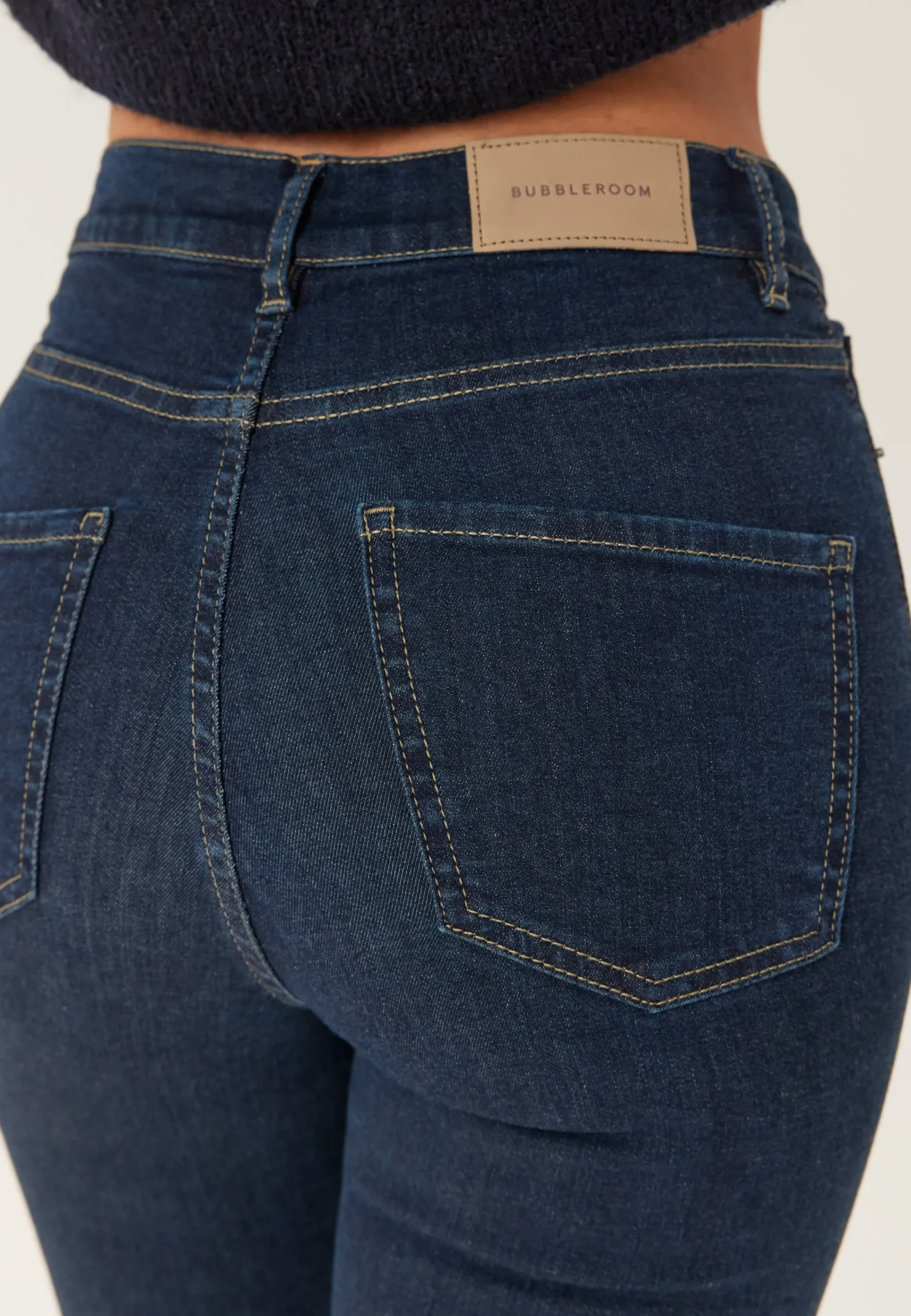 High Flare Superstretch Jeans