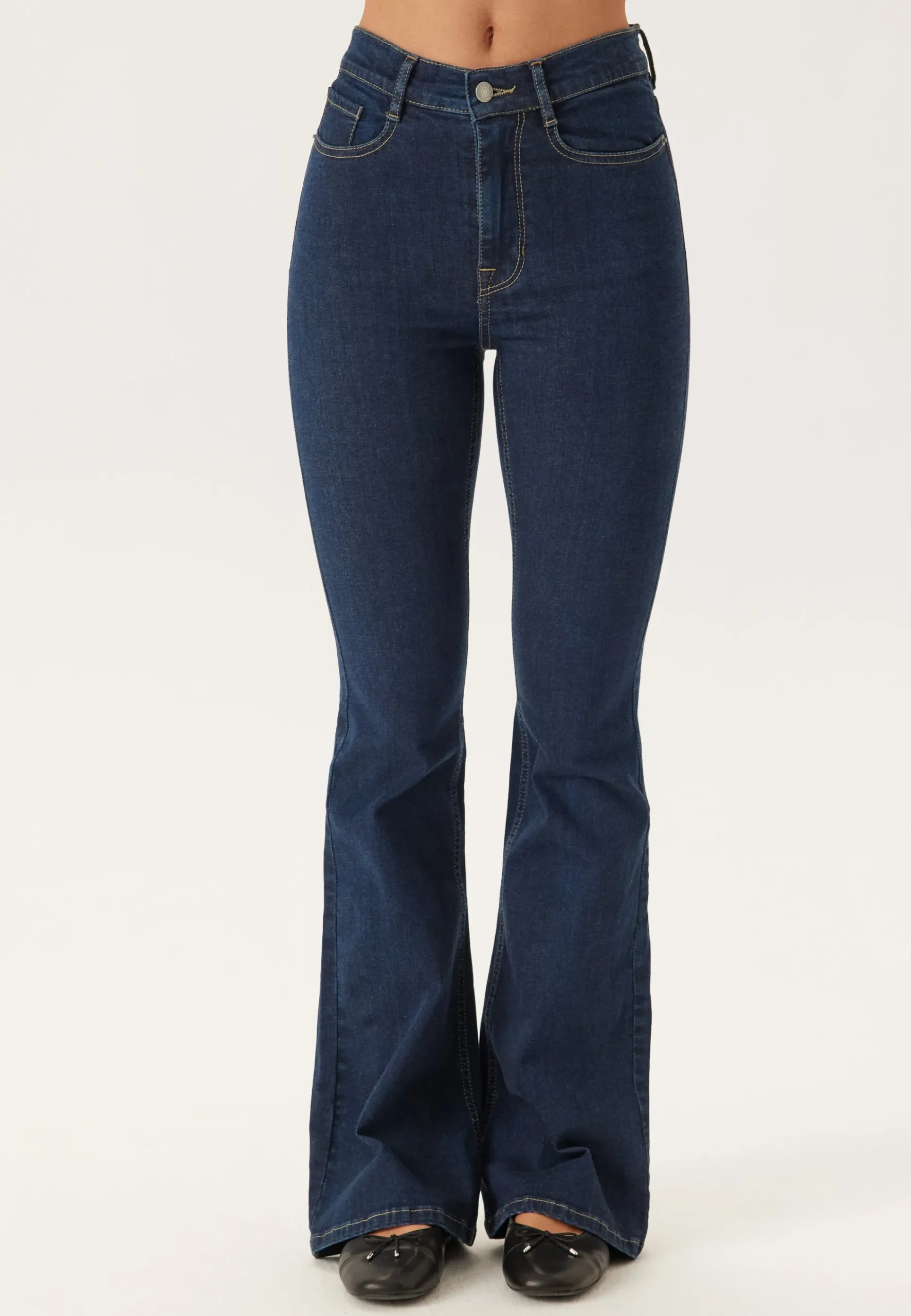 High Flare Superstretch Jeans