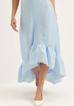 High Low Sheer Dress