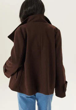 High Neck Short Coat
