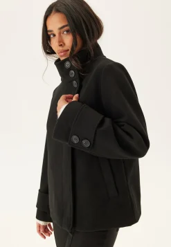 High Neck Short Coat