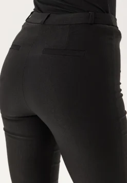 High Waist Stretchy Flared Trousers