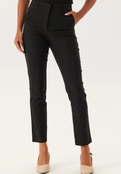 High Waist Stretchy Front Pocket Trousers