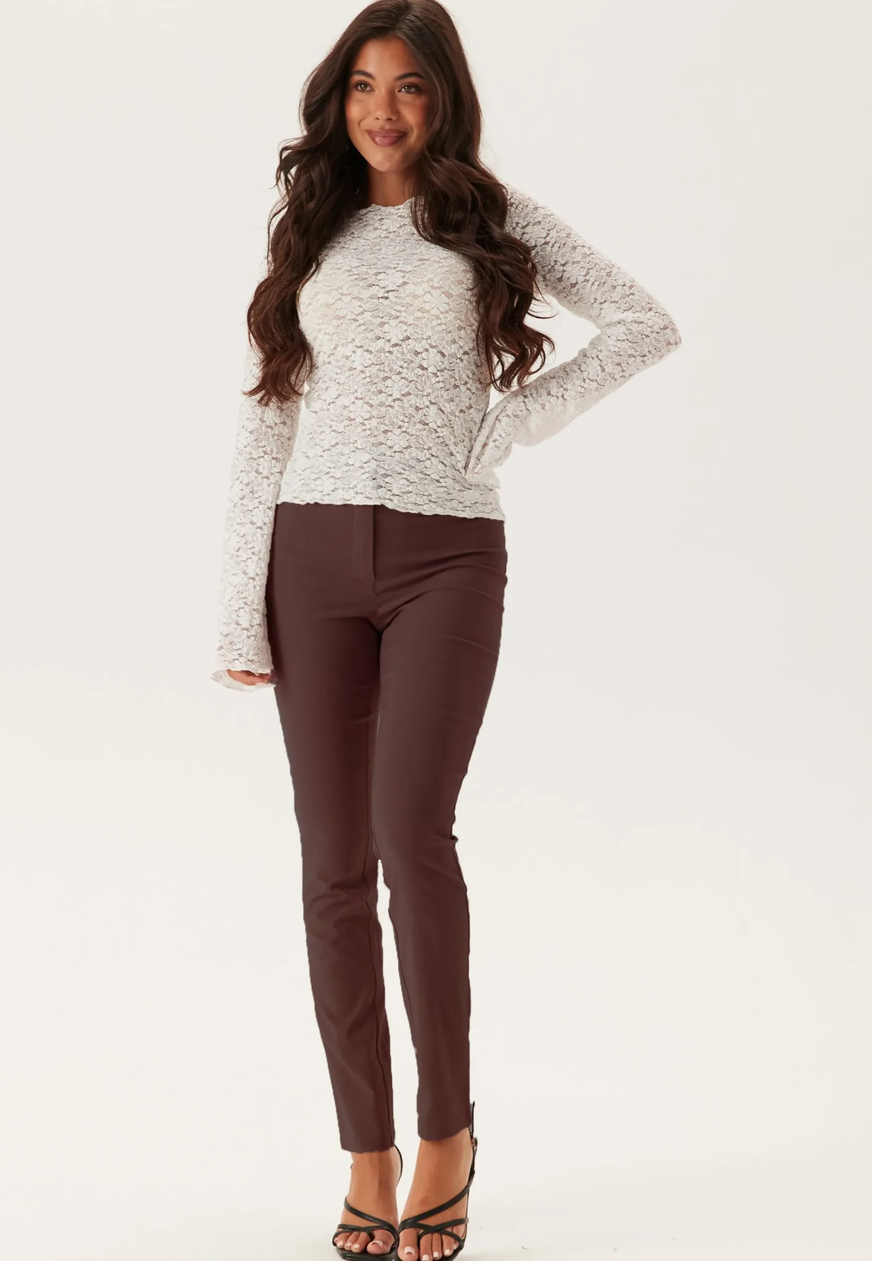 High Waist Stretchy Trousers