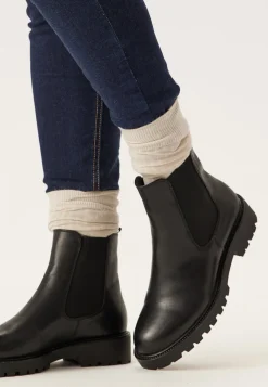 Kenova Chunky Leather Boots