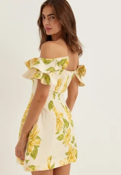 Kenzie Off Shoulder Ruffle Min