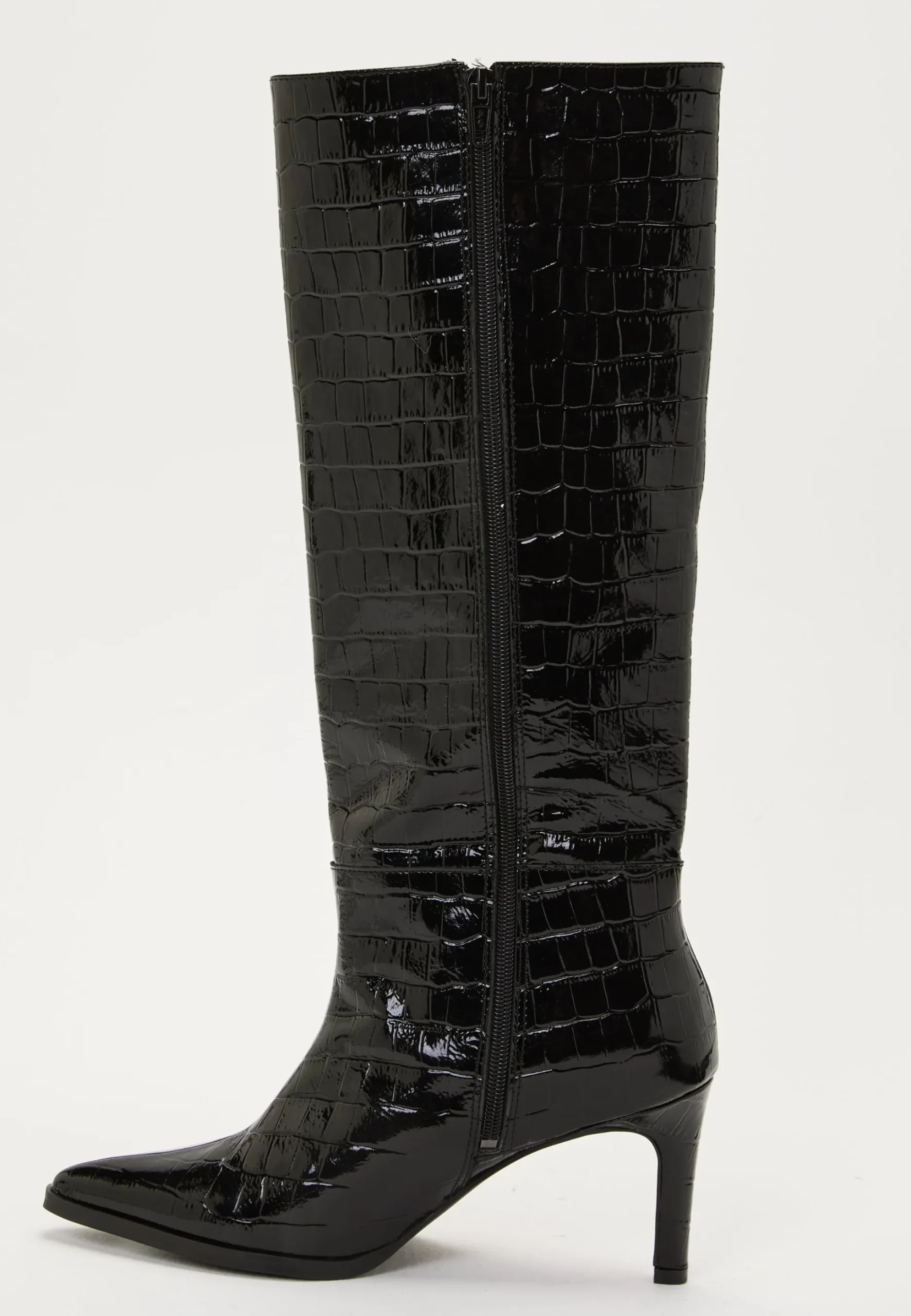 Knee High Leather Boot