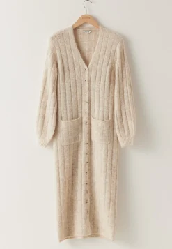 Knitted Cardigan Dress