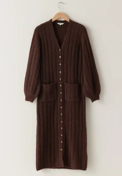 Knitted Cardigan Dress